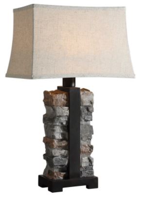 stone lamp